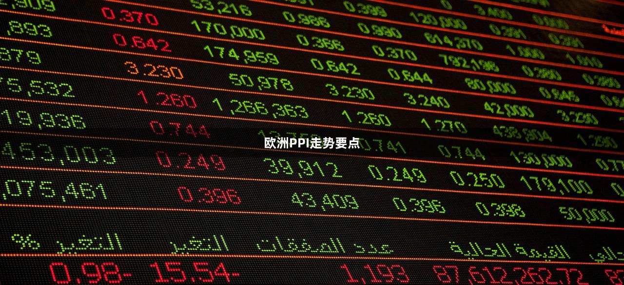 欧洲PPI走势要点