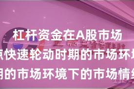 杠杆资金在A股市场面对热点快速轮动时期的市场环境下的市场情绪