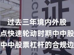 过去三年境内外股市在热点快速轮动时期中中股票杠杆的合规边界操